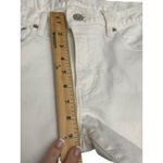 Moussy Vintage Jeans Velma White Destroyed Sz 27 High Photo 6