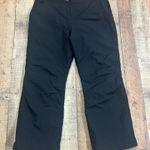 Obermeyer  Womens Ski Snow 16 Short Black Insulated Pants Waterproof Nylon winter Photo 0