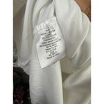 Les Amis 3/4 Sleeve White Crochet Dress Photo 1