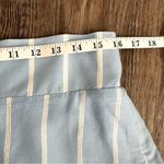 Emily McCarthy Hampton Stripe Everyday Dress Shorts in Light Blue Size Large Photo 8