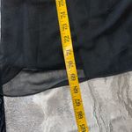 Bill Levkoff  Black One-Shoulder Gown with Floral Accent Photo 11