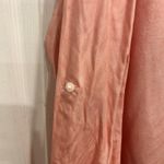 Time and Tru Womens Pink Lyocell Long Sleeve Button Down Shirt Sz XXL 20 Pastel Photo 5