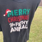 Gildan Merry Christmas ya filthy animal Home alone graphic tee  Photo 13