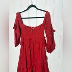 Spell And The Gypsy Collective Clementine Mermaid Off The Shoulder Dress NEW 388 Red Size XL Photo 7