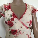 Jodi Kristopher Dress Size 11 Juniors Semi Sheer Lined Empire Waistline New Photo 1