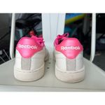 Reebok  Women’s Club C 85 'Chalk Atomic Pink' Size 8.5 Sneakers Photo 4