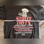 STONEY TONY’S Open 925 Oversized Graphic Tee Unisex Wake and Bake Sz XL NWT Black Photo 3