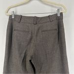 Ann Taylor  Womens Dress Career Pants Gray Herringbone Wool Blend Size 4 Photo 9