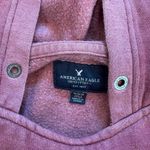 American Eagle Sweater Unisex Hoodie Faded Long Sleeve Pullover Photo 2