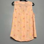 Modcloth  Umbrella Tank Top Sleeveless Flowy Blouse Peach Women’s Size 1X Photo 1