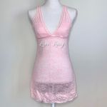 Kensie Baby Pink  Lace Slip Dress Photo 4