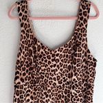 Torrid  Leopard Print Scuba Dress w/ Pockets Sweetheart Neck Sz 3 Photo 3