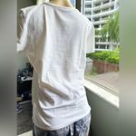 Oscar de la Renta  Print White Tee Shirt Photo 2