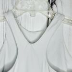 Athleta Conscious Crop Longline Sports Bra Tank Top Women's Size XS White Photo 4