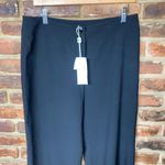Armani Collezioni NWT  Black Wide Leg Wool Trouser Dress Pants Women's Size US 8 Photo 1