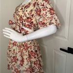 Altar'd State Altar’d State Floral Print Dress with Red Accents Size M. #75 Photo 4