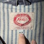 Australian Outback Collection Vintage Gray Denim Duster Trench Coat unisex Size M Photo 4