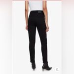 ANINE BING  - Jagger High Rise Skinny Over Dye Black Photo 2