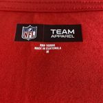 NFL  Team Apparel New! womens red-black V-neck football top size M Photo 2