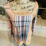 Plaid and Lace Button Photo 3
