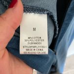 Pink Lily  Classic Blue Denim jumpsuits wide leg Photo 9