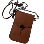 Brown Phone Touch Screen Crossbody Bag Photo 0