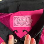 Elegant Black and Pink Button Down Shirt Size M Photo 1