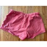 Lululemon Shorts Womens Sz 10 Estimated Light Red Pink Stretch Riveted Pockets Photo 1