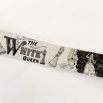 Disney White Queen Alice In Wonderland Reversible Leather Belt Photo 7