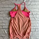 Lululemon  Layered Bra Tank Top Pink Barbiecore Athletic Top Running Workout 8 Photo 6