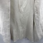 Eileen Fisher NWT Gold Long Sleeve Jacket Blazer Size L Polished Cotton Textured Photo 11