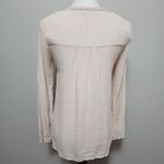 Buckle  Jolt cream embroidered lace crinkle blouse size small Photo 3