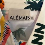 NWOT ALEMAIS x Alan Berry Rhys Samaki Cropped Organic Cotton Shirt Women's Sz 6 Photo 4