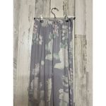 Floral pajama pants Blue Photo 1