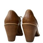 Anthropologie Schuler & Sons Lace Up Retro Leopard Print Toe Heels Sz 10.5 Photo 6