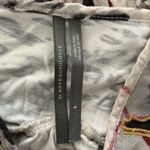 Anthropologie By  Shirt Womens Small White Gray Mathilda Top Multicolored‎ Boho Photo 4