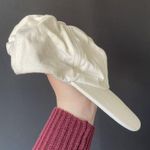 White Adjustable Cotton Baseball Cap With Embroidered Duck Design one size Photo 1