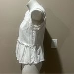 Lucky Brand  white blouse Photo 3