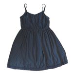 Torrid Womens Plus Size 1 1X 14 Black white polka dot babydoll empire dress Photo 0