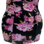 Cache Floral Peek A Boo Front Criss Cross Lined Dress New Day Event NWT $158 Photo 4