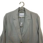 Madewell NWT  Breezewoven Larsen Blazer Jacket Linen Oversized Breathable Size S Photo 2