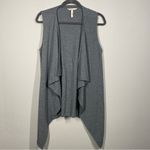 Matilda Jane  Grey Sleeveless Open Cardigan Size Small Photo 1