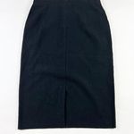 Eileen Fisher NEW  Lightweight Boiled Responsible Wool Pull On Pencil Skirt Large Photo 3