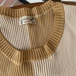 Free People beige color block bodysuit Photo 5