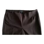 Talbots Petite Chocolate Brown Flat Front Dress Pants Photo 2