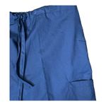 Peaches Uniforms Scrub Cargo Bottom Blue Drawstring Waist 7167C Women Small NWT Photo 5