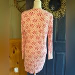 Victoria's Secret  Pink Heart Print Ribbed Sleep Shirt size Small Photo 4