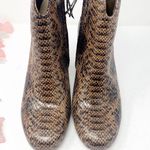 Lucca Lane Avra Snakeskin Booties Sz 9.5 Photo 3