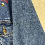 Disney Winnie The Pooh Vintage Blue Denim Graphic Jean Jacket, Size Medium Photo 7