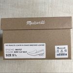 Madewell  The Frances Loafer in Snake Embossed Leather Photo 15